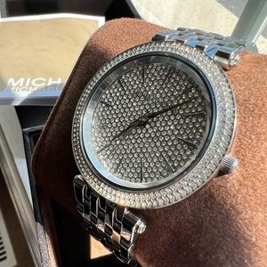 Silver Michael kors watch